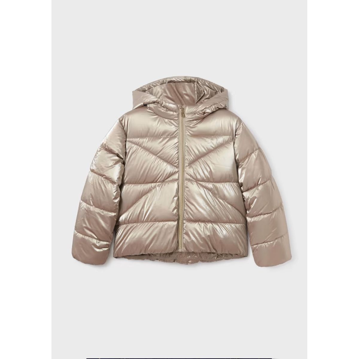 MAYORAL - Parka Chaquetón metalizado poliéster reciclado chica