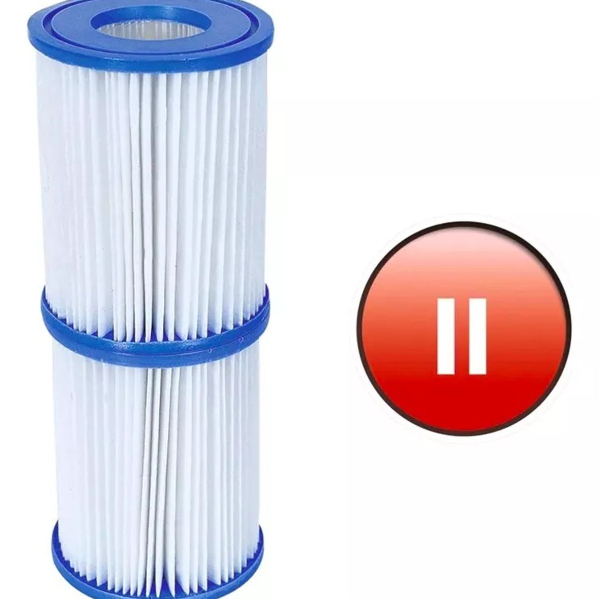 BESTWAY - Cartucho De Filtro Bestway Tipo Ii Bomba Filtro Pack 2 Und