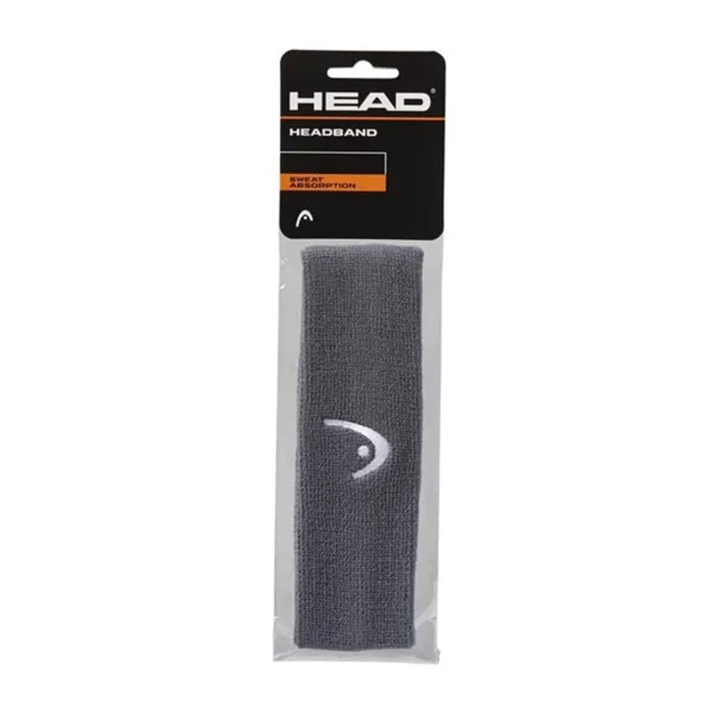 HEAD - Cintillo Deportivo Head Gris Tenis Padel