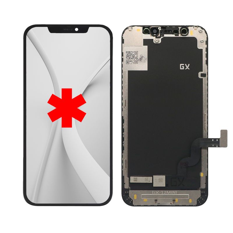 GENERICO - Pantalla Compatible con Iphone 12 Mini Oled Calidad Premium