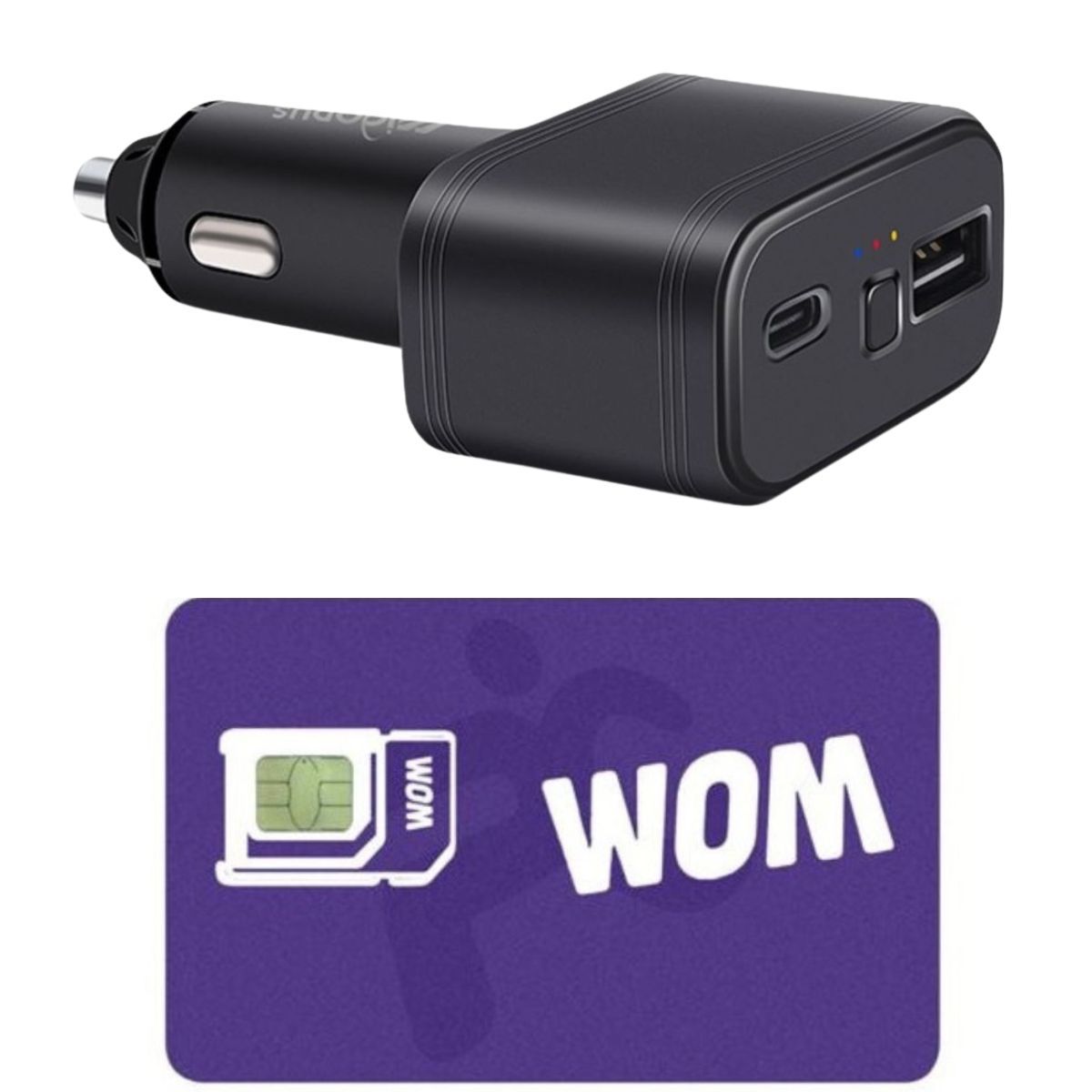 GENERICO - GPS 4G Rastreador ecargable Micodus  MV77G 4G más configuración y Sim