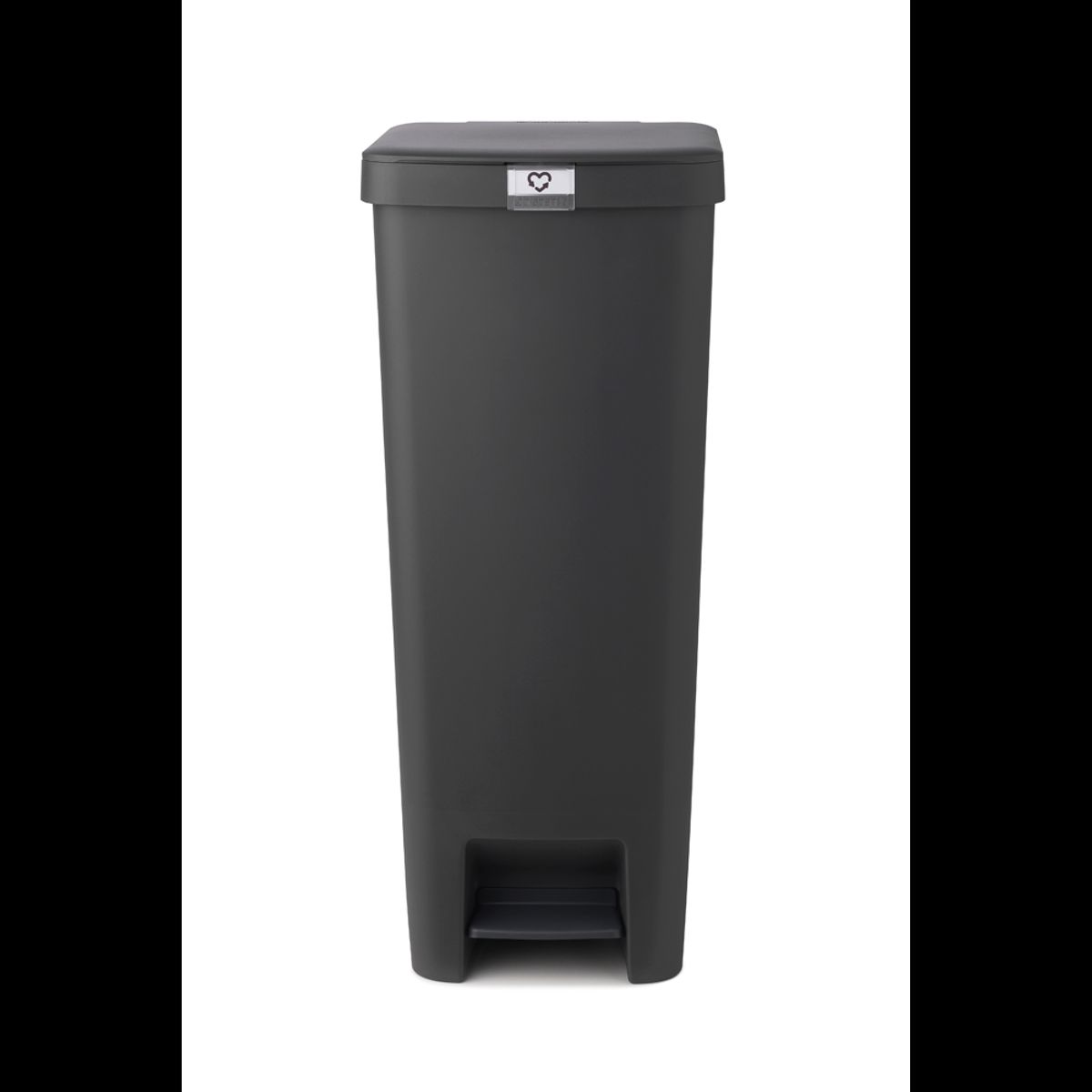 BRABANTIA - Basurero de pedal StepUp 40 Lt Dark Grey BRABANTIA