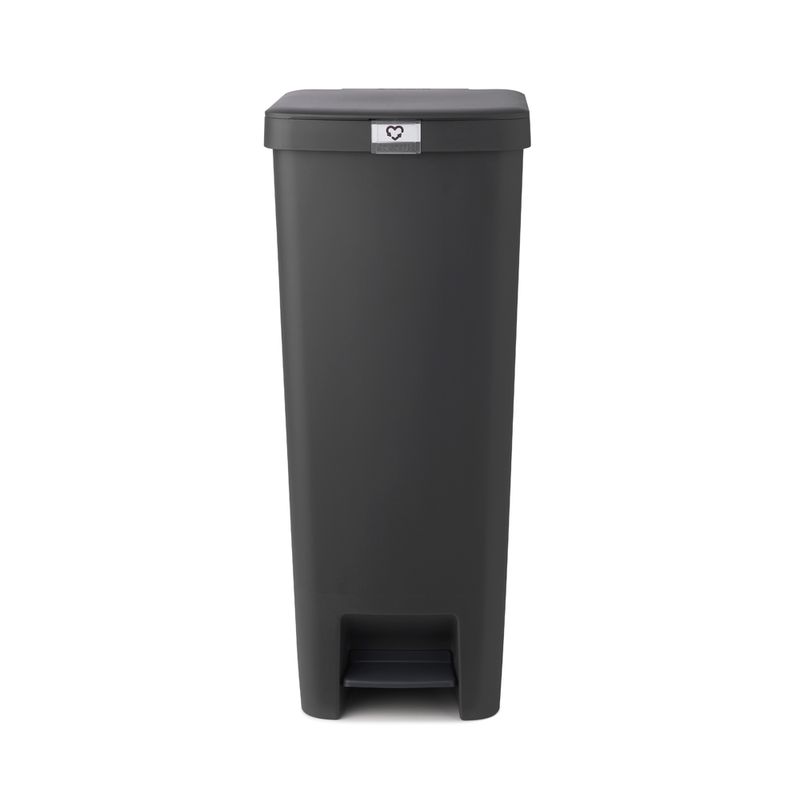 BRABANTIA - Basurero de pedal StepUp 40 Lt Dark Grey BRABANTIA
