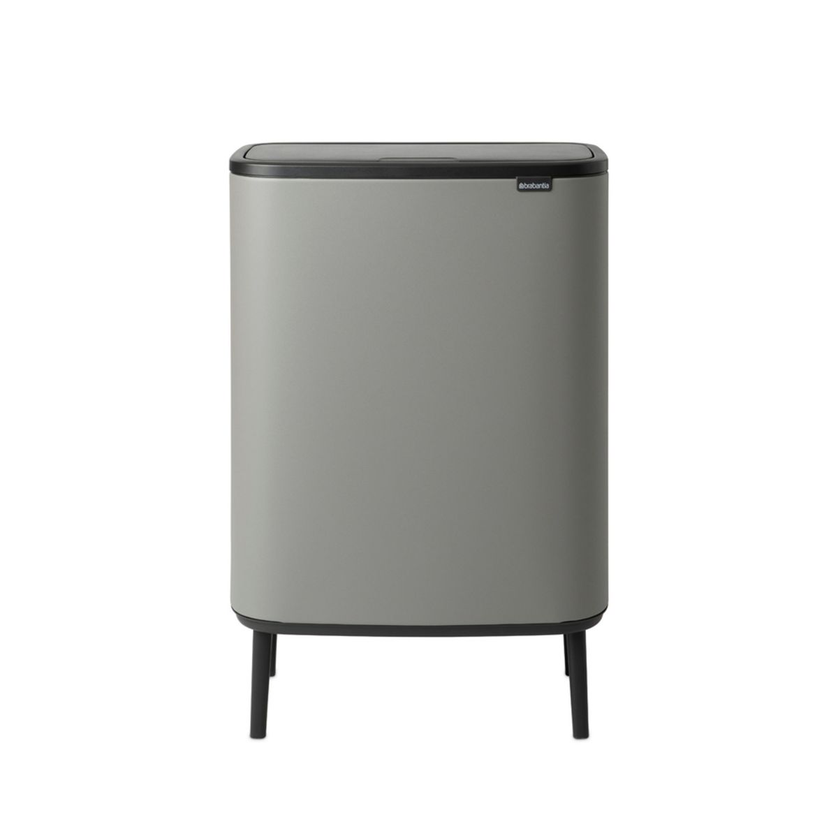 BRABANTIA - Basurero Bo Touch Hi 2 x 30 Lt Light Grey BRABANTIA