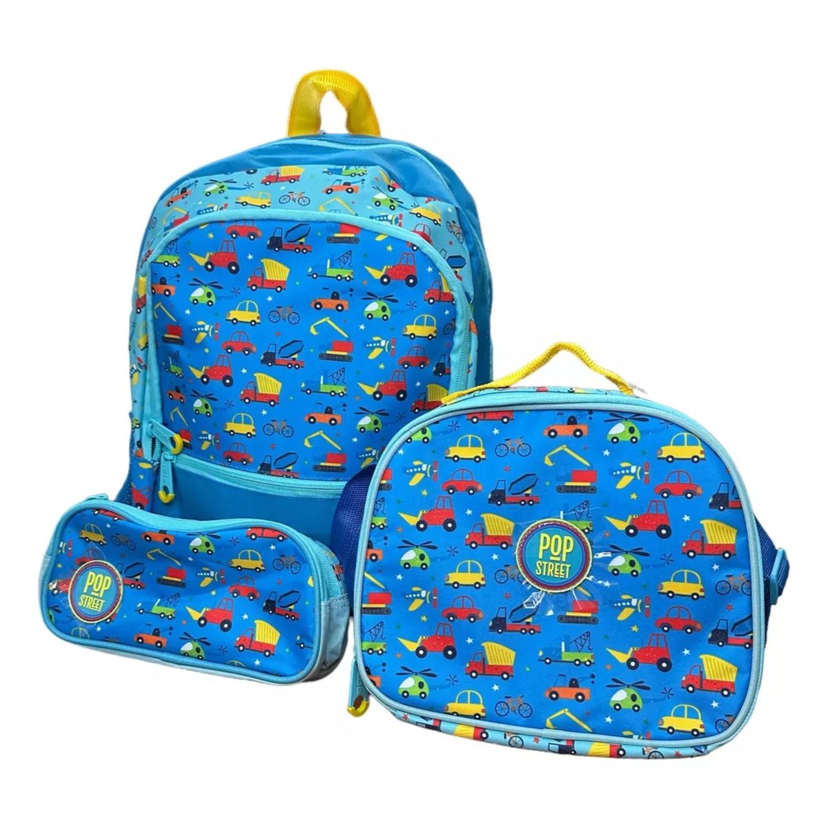 GENERICO - Mochila Escolar Para Niño Pop Street Con Lonchera y Estuche