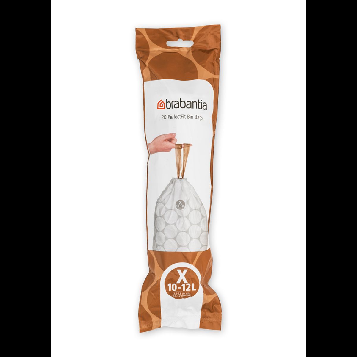 BRABANTIA - Bolsas de basura PerfectFit X 12 Lt BRABANTIA