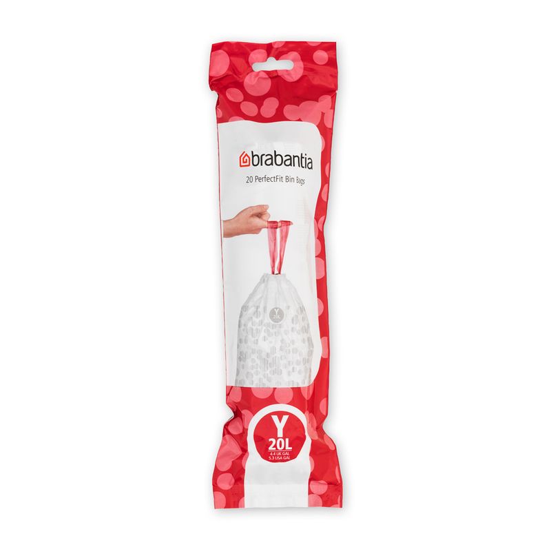 BRABANTIA - Bolsas de basura PerfectFit Y 20 Lt BRABANTIA