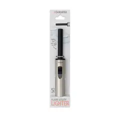 BRABANTIA - Encendedor de llama Profile Matt Steel / Black
