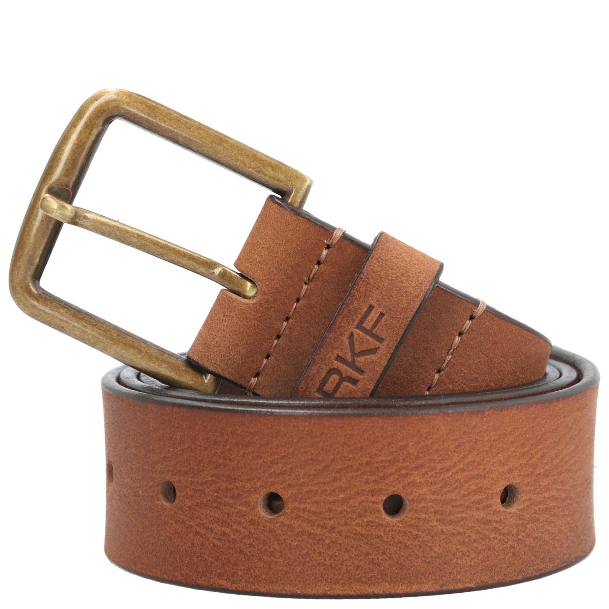 ROCKFORD - Cinturón Cuero Mujer RF Emerald Café ROCKFORD