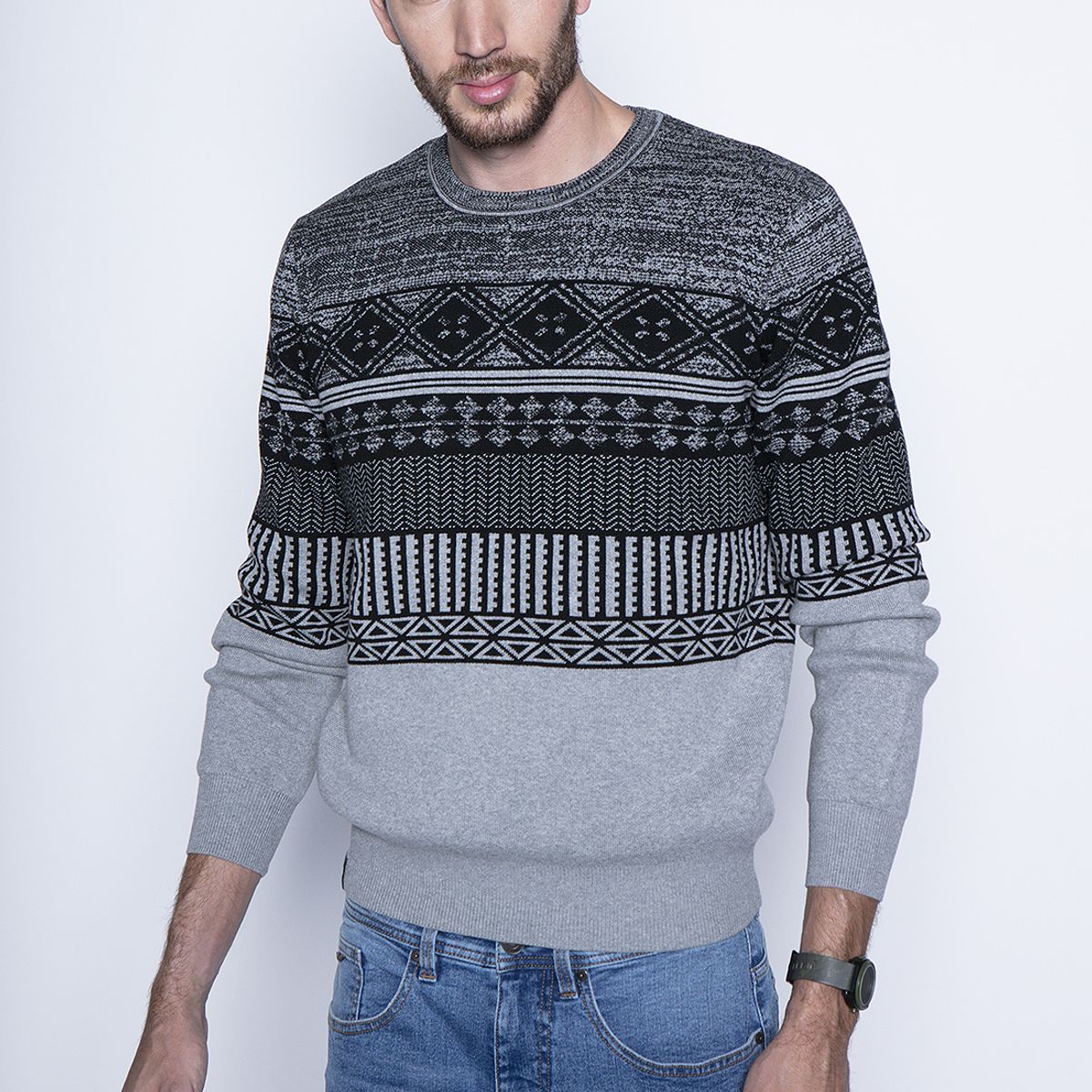 FEROUCH - Sweater Baltimore F Gris Ferouch