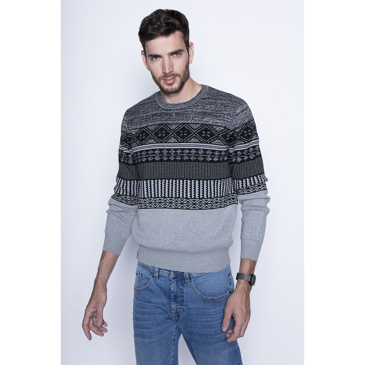 FEROUCH - Sweater Baltimore F Gris Ferouch