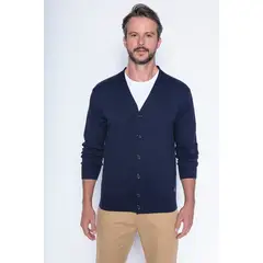NEW MAN - Cardigan Estonia Azul