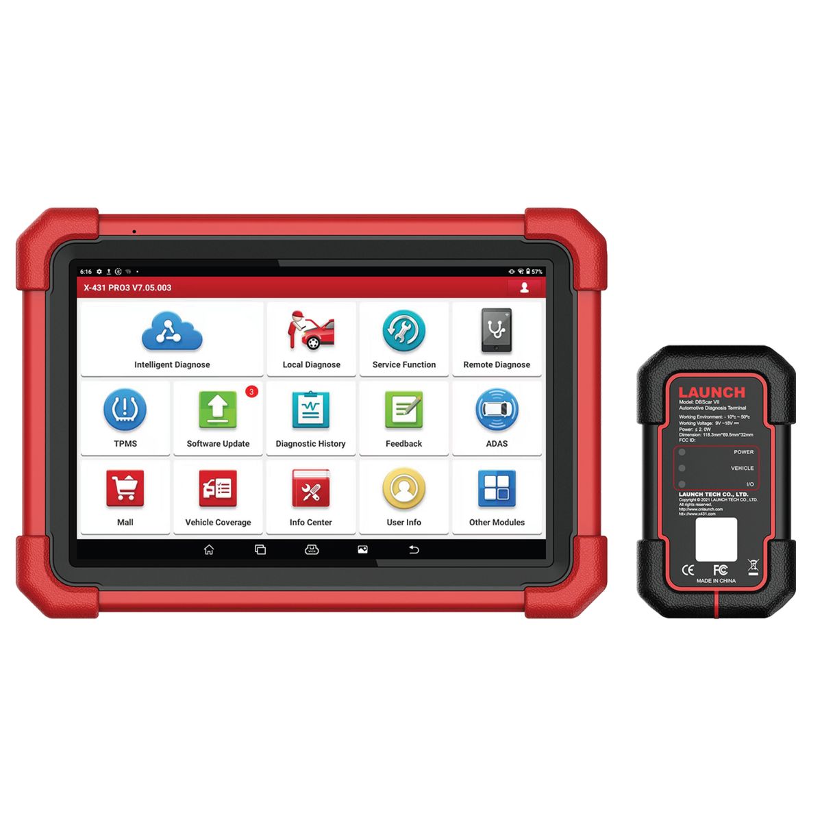 GENERICO - SCANNER AUTOMOTRIZ LAUNCH X-431 PRO SE