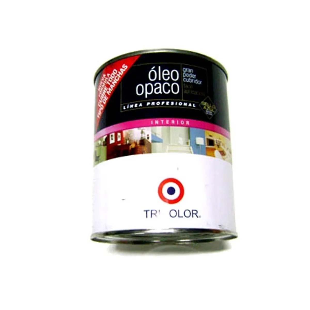 TRICOLOR - OLEO OPACO 1/4 GAL CAFE MORO TRIC PROF