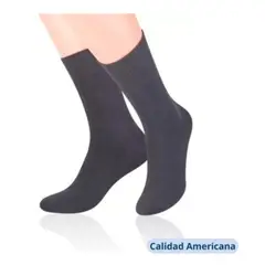 UTILISIMO - Pack 1 Calcetines Escolar Corto Gris Acrílico OMAS