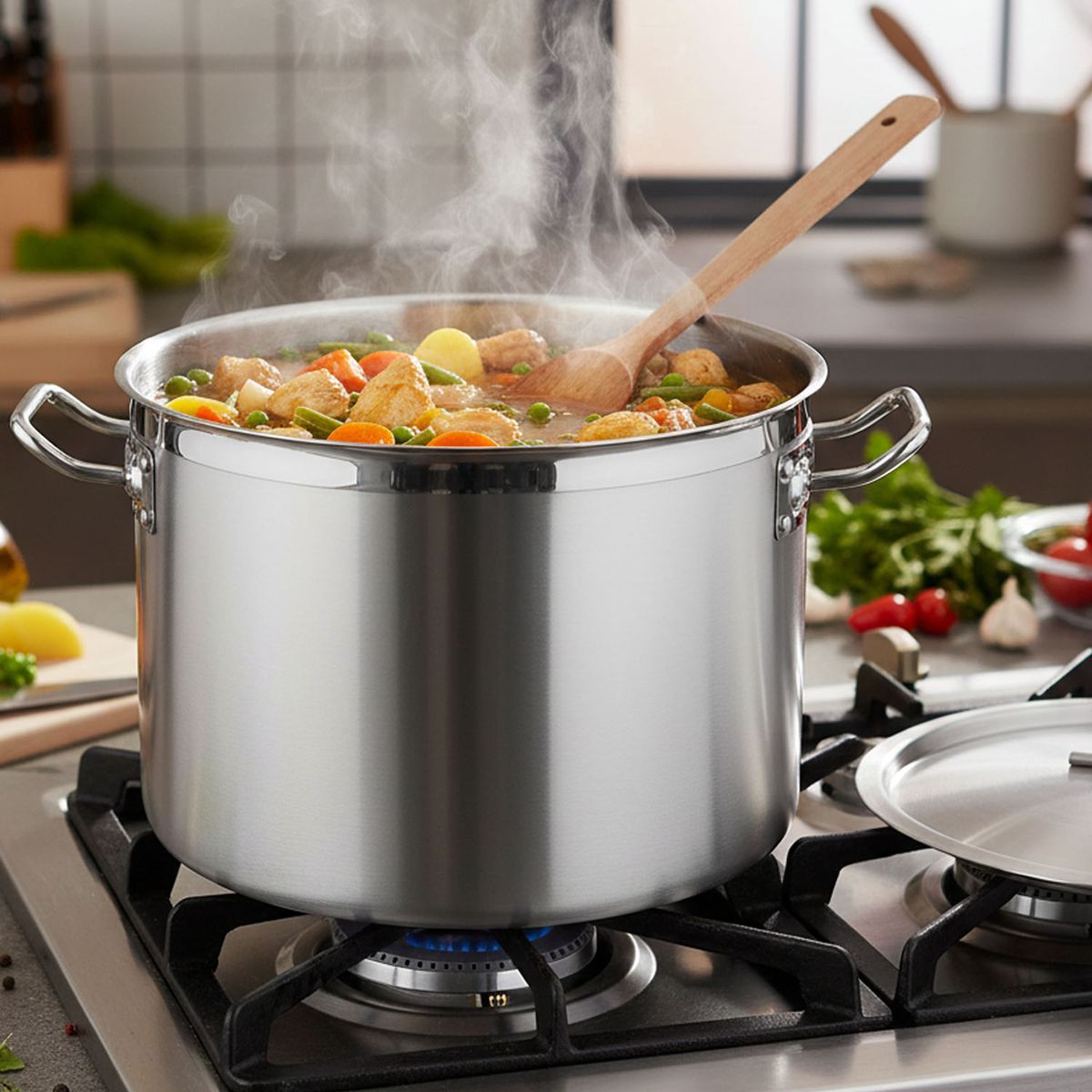 GENERICO - CACEROLA ALTA A INOX 35 CM 23 L