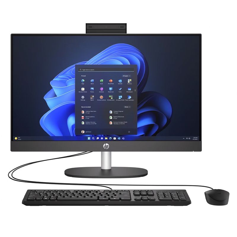 HP - All in One HP 245 23.8" G10 Athlon Silver 7120U, 8GB Ram DDR5, 512GB SSD W11Pro