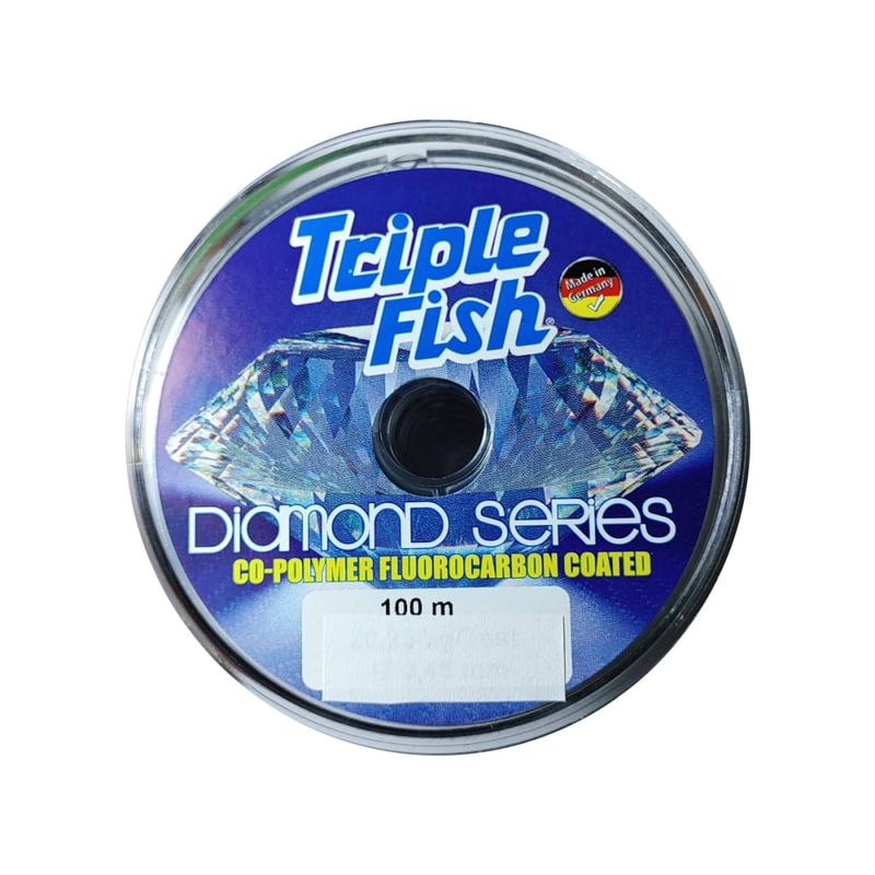 GENERICO - Nylon Triple Fish Diamond 0.3  x10ud