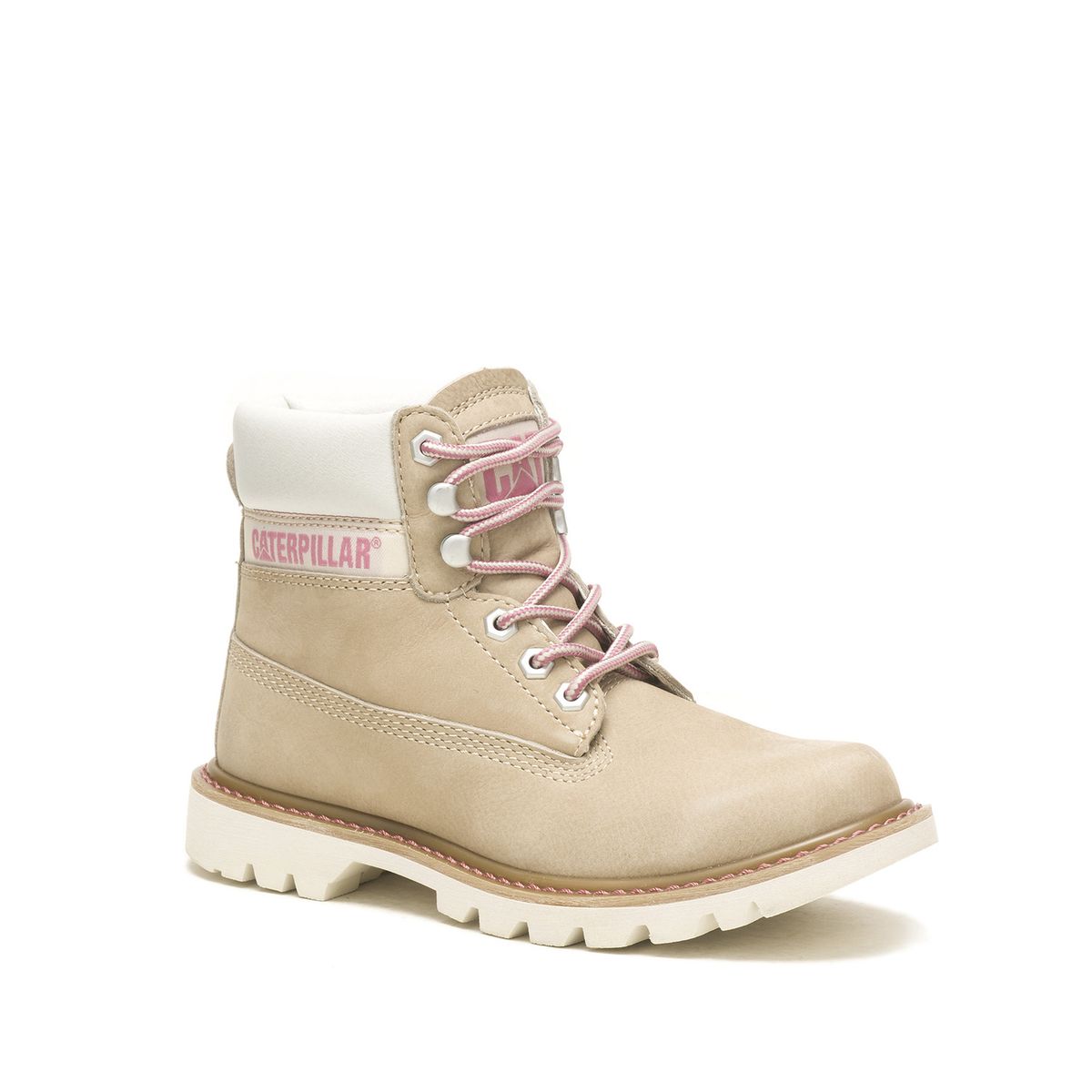 CAT - Botin Casual Mujer Colorado 2.0 Beige/Crudo CAT