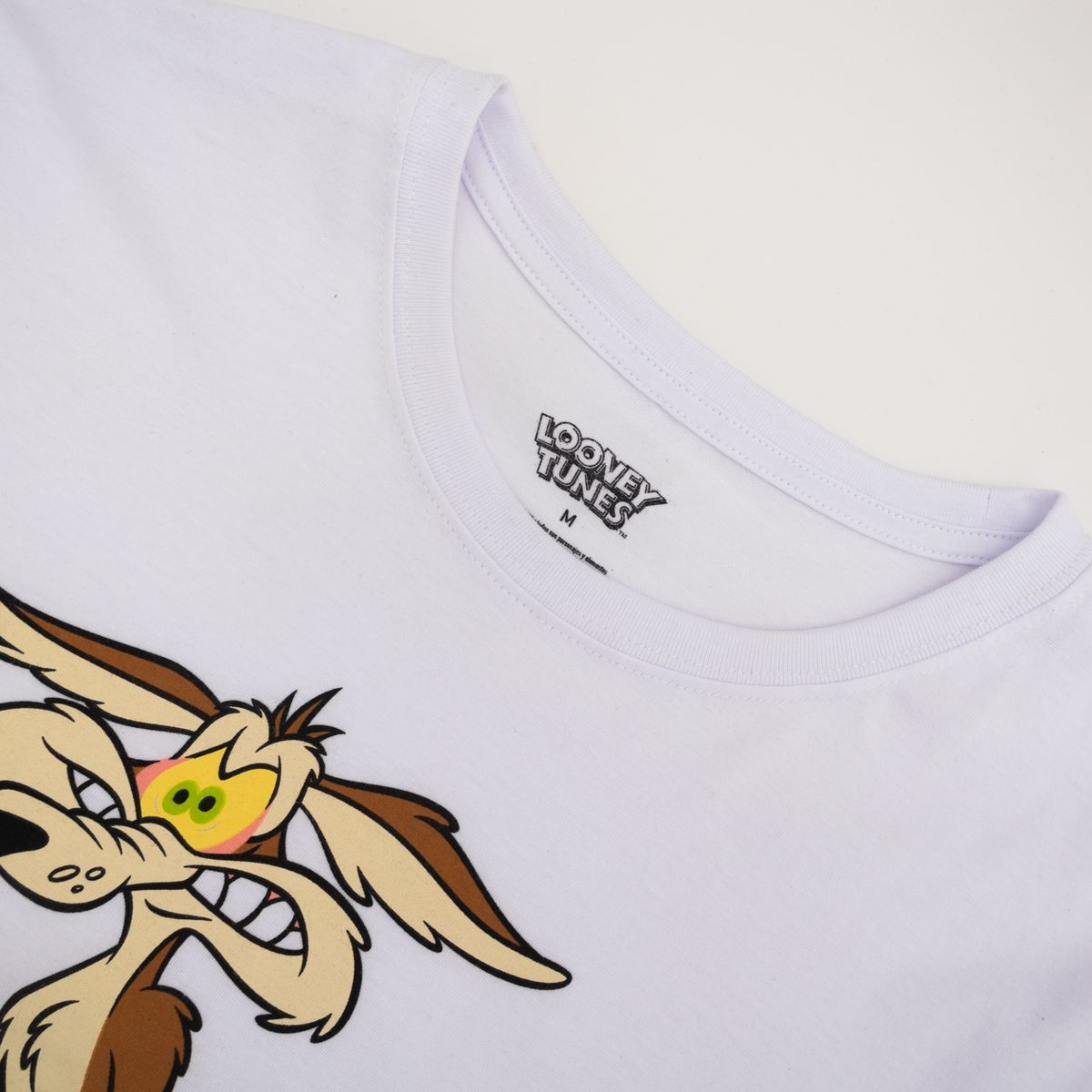 WARNER BROS - Polera Mc Hombre Correcaminos Coyote Looney Tunes