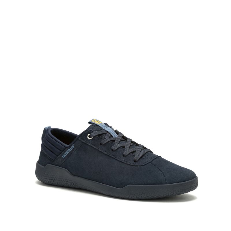 CAT - Zapatilla Gamuza Hombre Hex Azul CAT