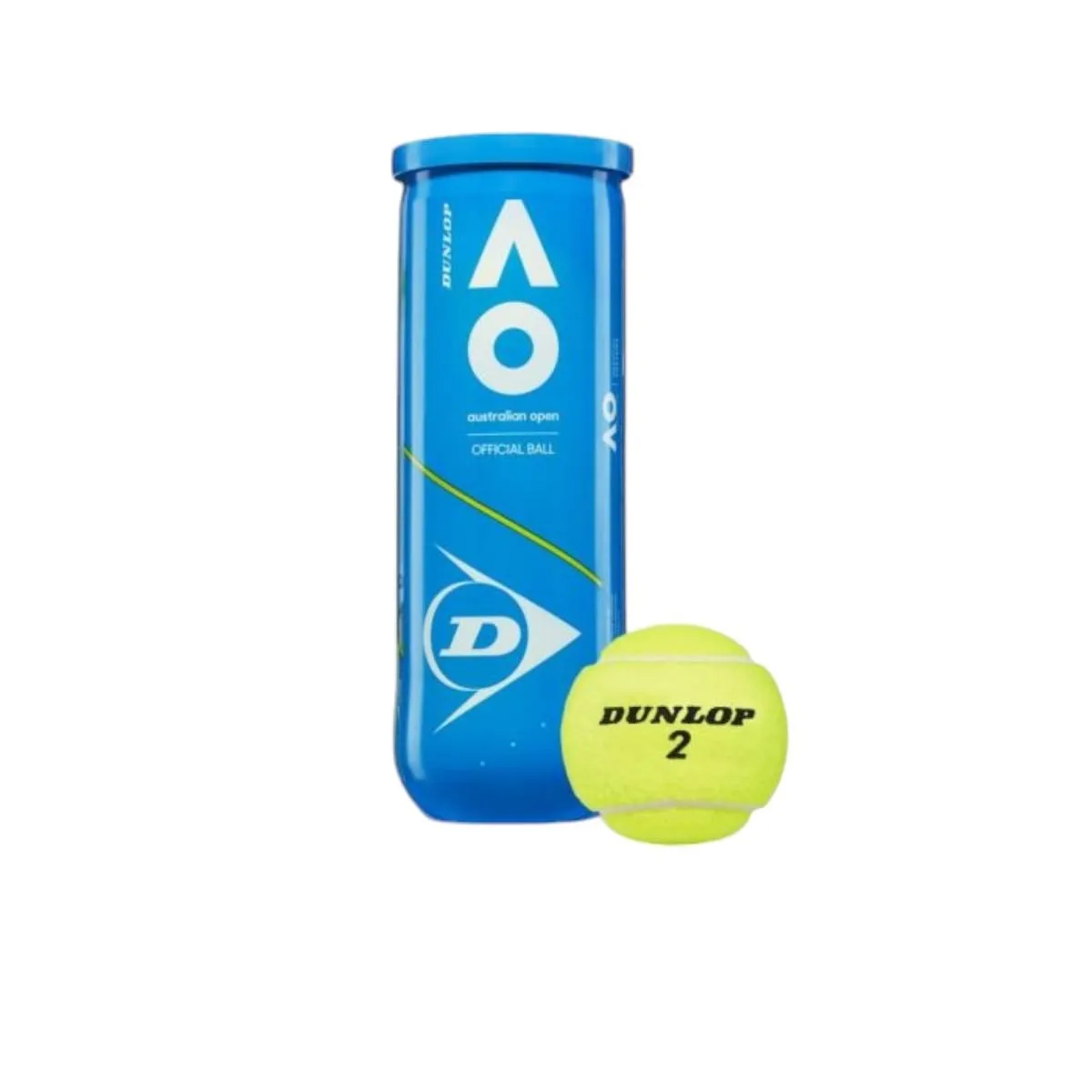 DUNLOP - Tarro de Pelotas de Tenis Dunlop Australian Open AO X3