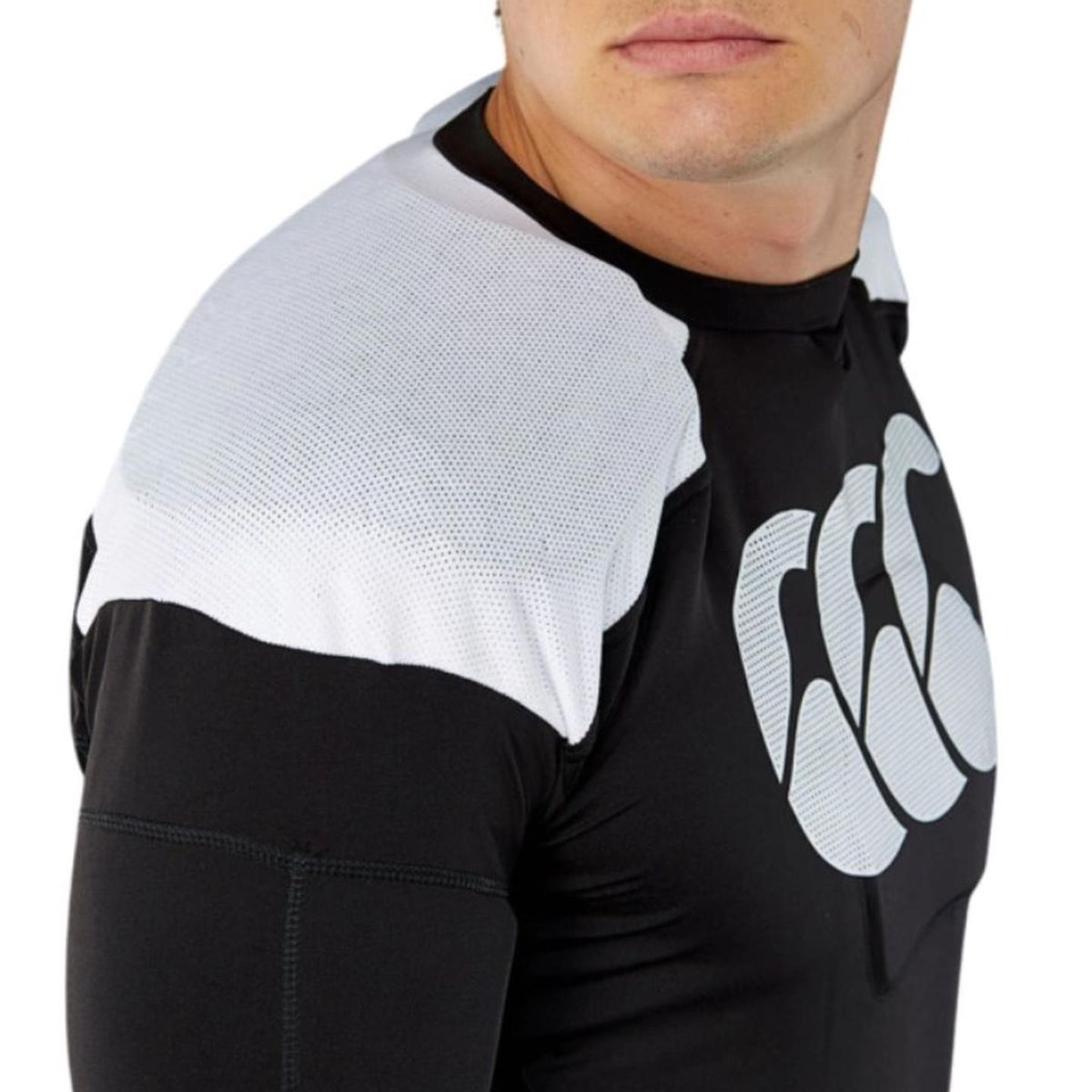 CANTERBURY - Hombrera Rugby Pro Vest Canterbury Juvenil Negro - Negro - M