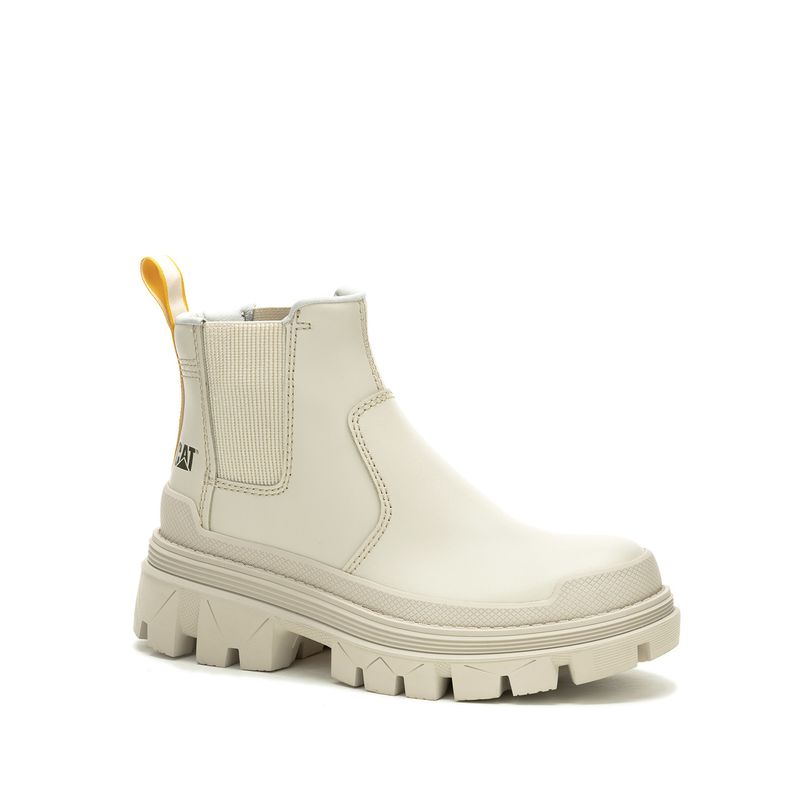 CAT - Botin Casual Mujer Hardwear Chelsea Beige/Crudo CAT