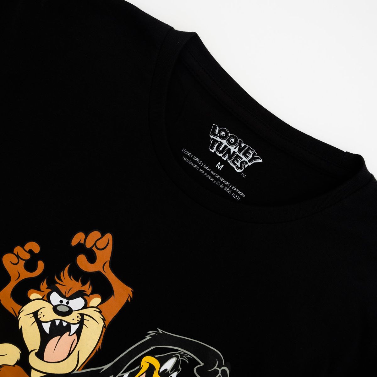 WARNER BROS - Polera Mc Hombre Logo Abajo Looney Tunes