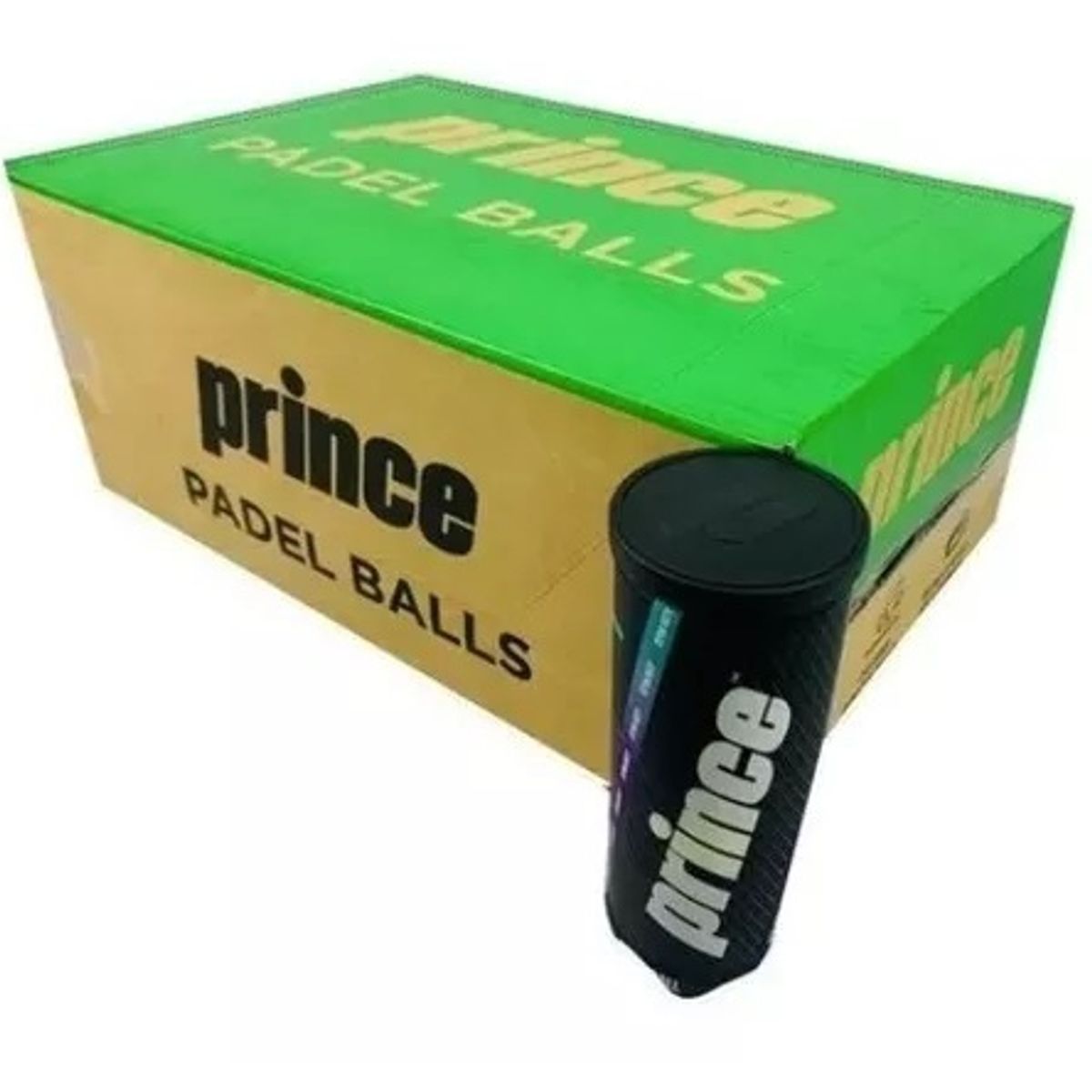 GENERICO - Caja de Pelotas Prince Padel X3 - 24 Tarros