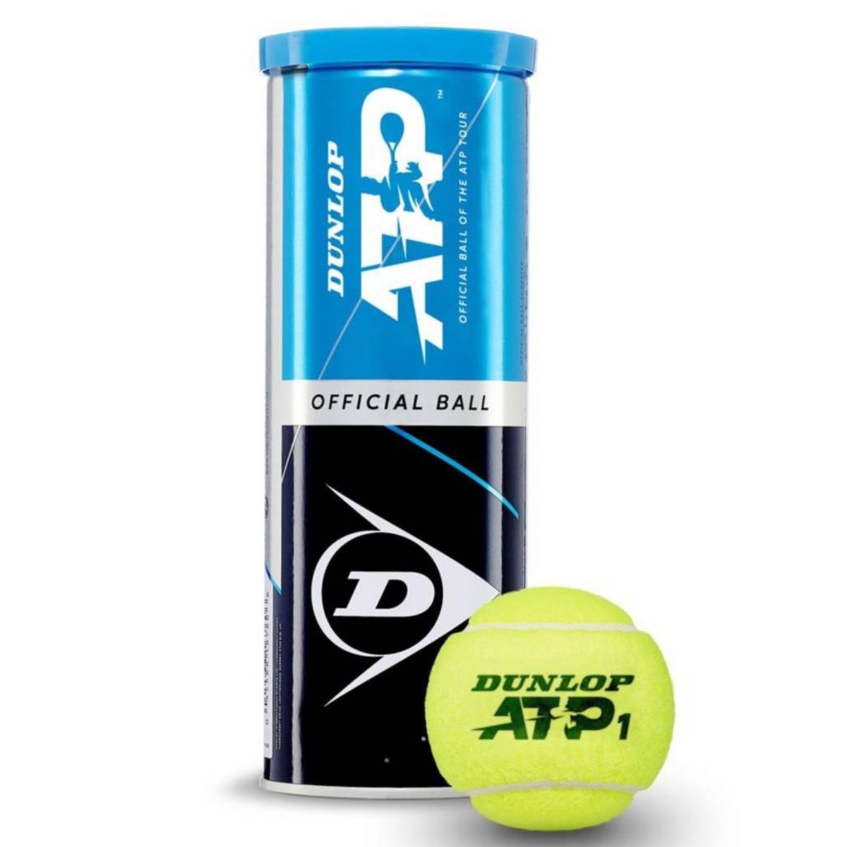 DUNLOP - Tarro de Pelotas de Tenis Dunlop ATP X3