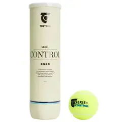 GENERICO - Tarro de Pelotas de Tenis Tretorn Serie Control X4