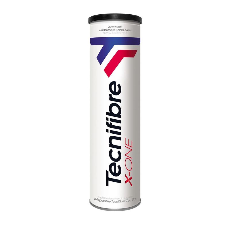 TECNIFIBRE - Tarro de Pelotas de Tenis Tecnifibre X-One X4