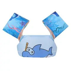 DEFENSOR FOREVER - Flotador Con Alitas Para Niños Diseño Tiburón Para 2-6 Años