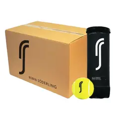 GENERICO - Caja de Pelotas Tenis Robin Soderling Black X3 - 24 Tarros