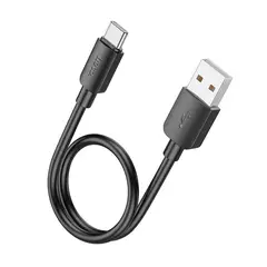 GENERICO - Cable corto 25 cm Datos y Carga rápida / USB Macho a Tipo-C