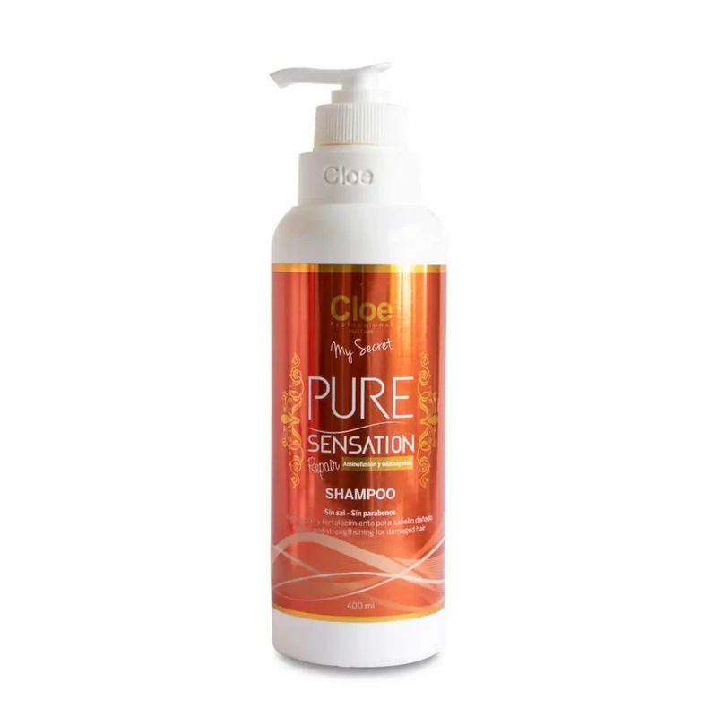 CLOE - Shampoo Pure Sensation Repair 400ml Cloe  Reparacion Fortalece