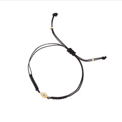 JB JOYAS BARON - Pulsera de Oro 9kt Mano de Fatima Ajustable