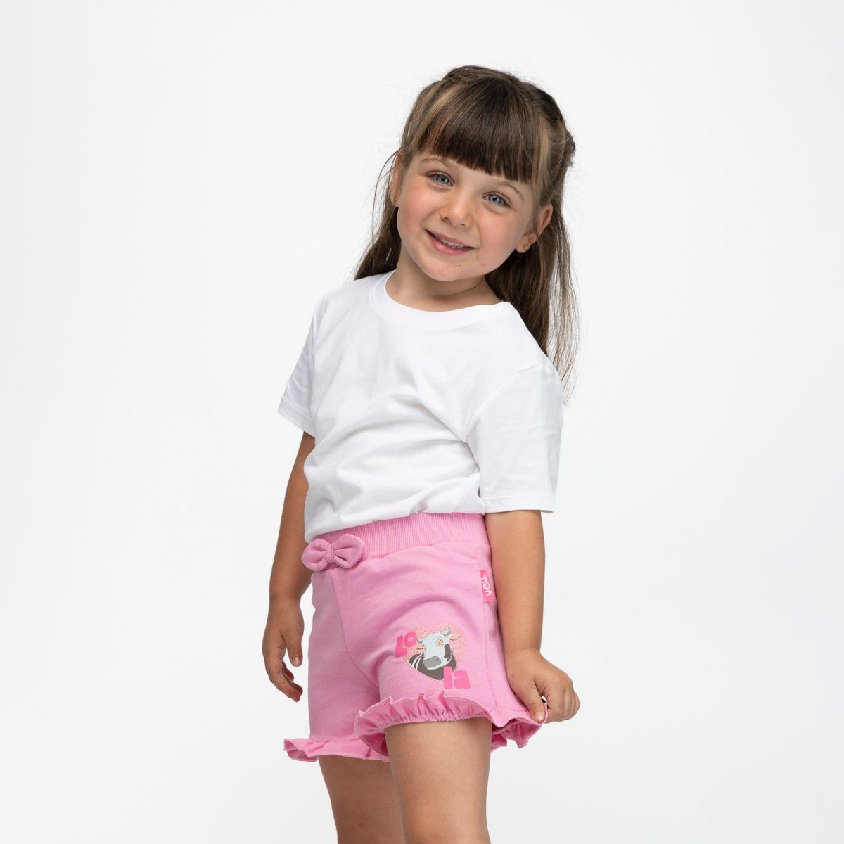 LA GRANJA DE ZENON - Short Niña Lola Rosado La Granja De Zenon