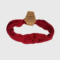 MINKA - Turbante Josefina Rojo Vino