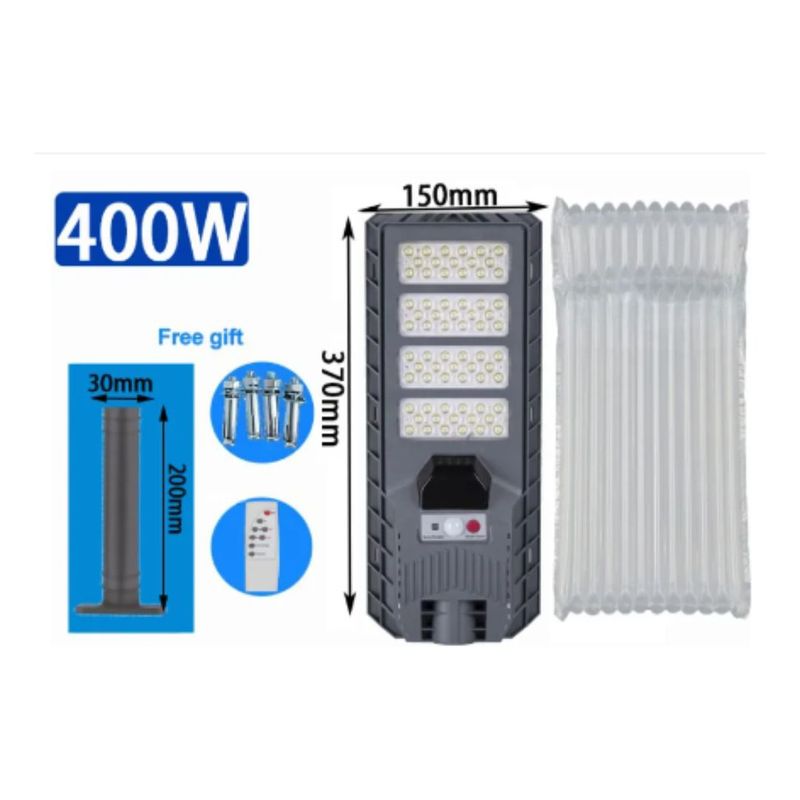 GENERICO - Foco Solar Led 400w Foco Solar Exterior