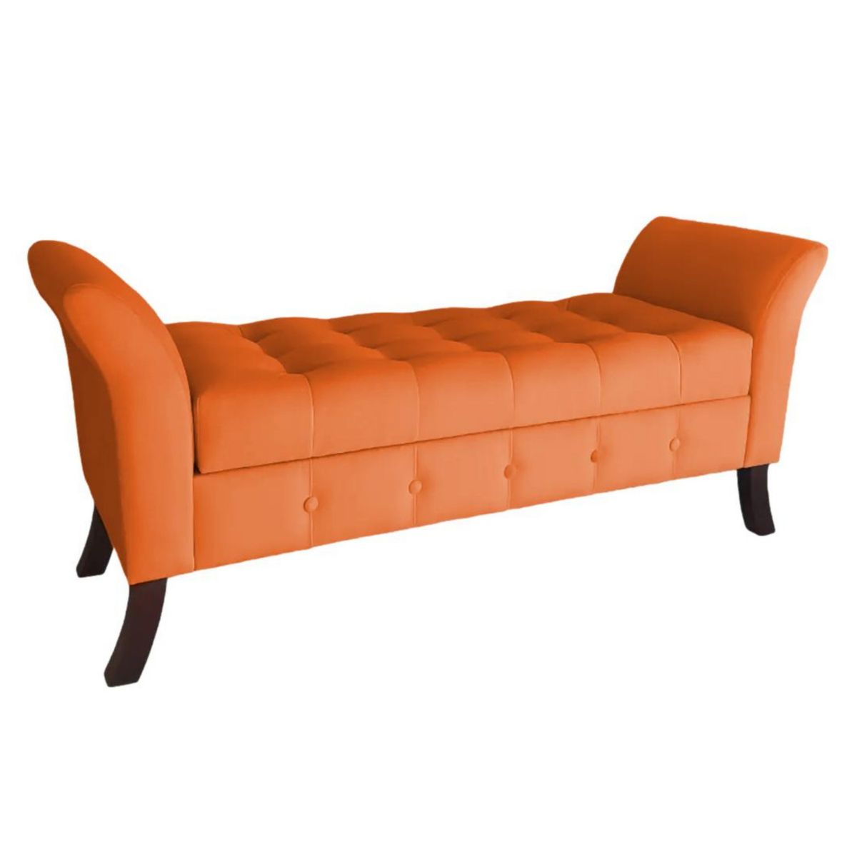 GENERICO - Banqueta Baúl Regatta Color Naranjo