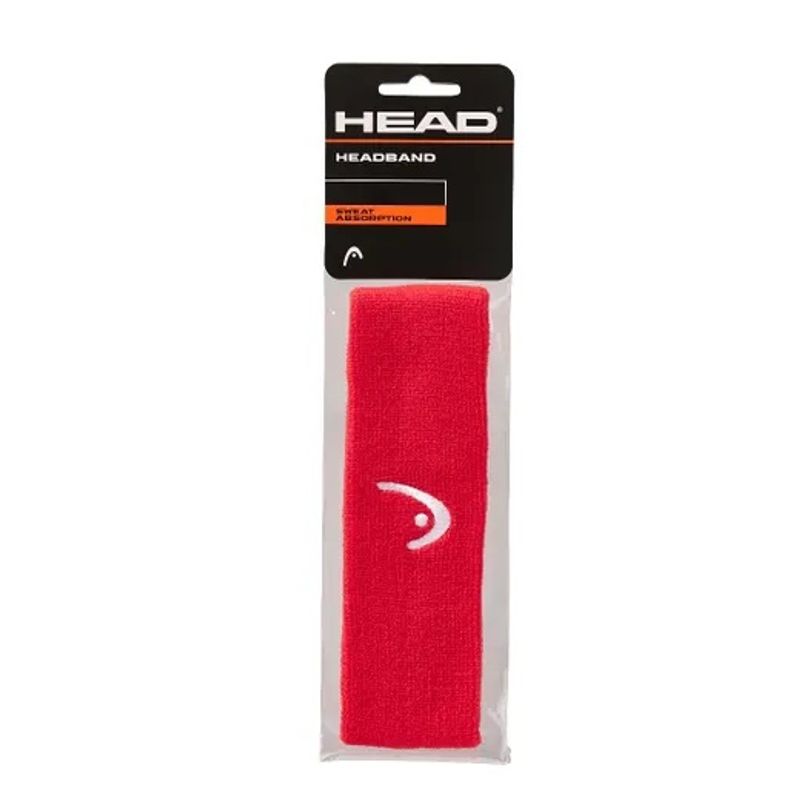 HEAD - Cintillo Deportivo Head Rojo Tenis Padel