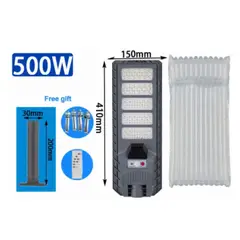 GENERICO - Foco Solar Led 500w Foco Solar Exterior