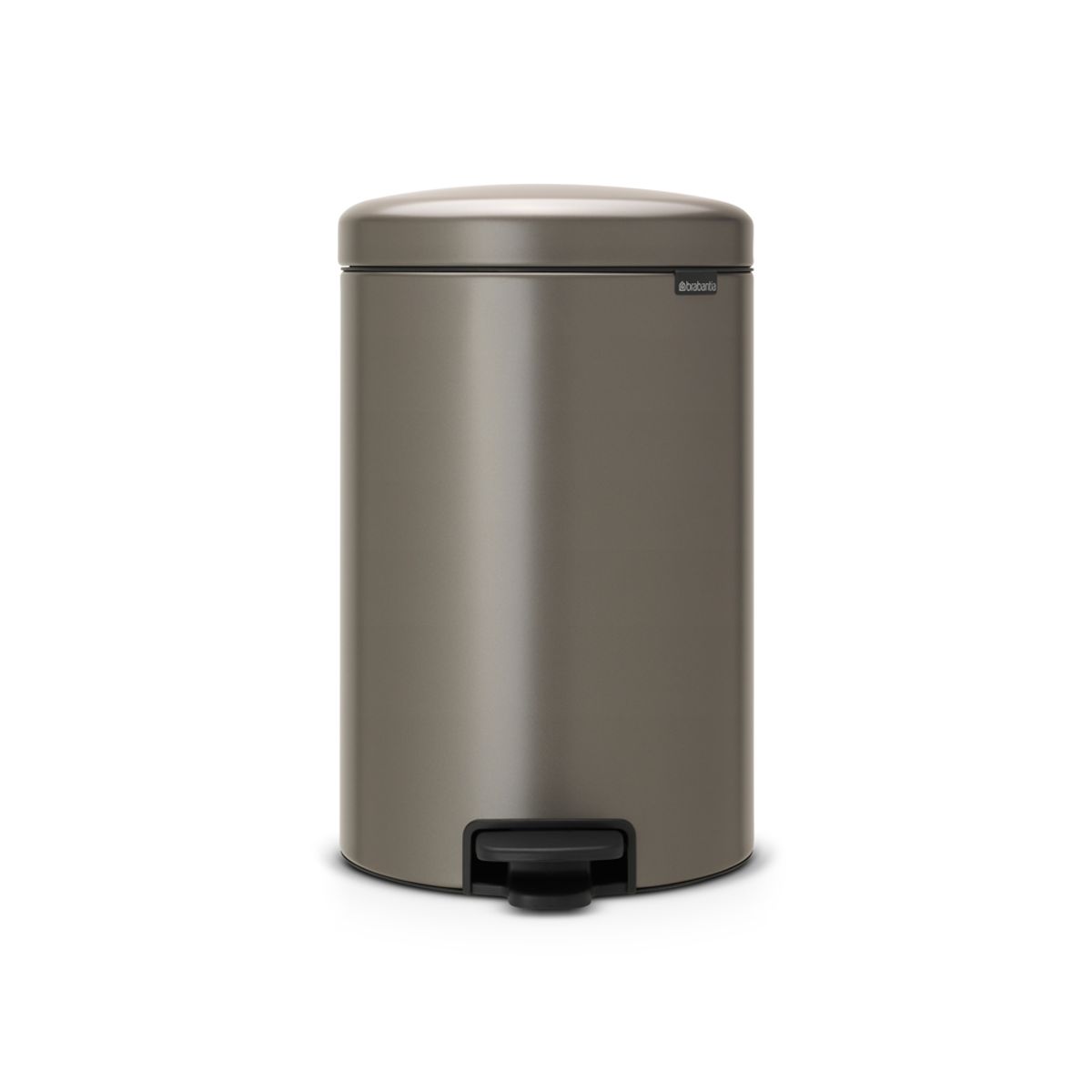 BRABANTIA - Basurero Pedal NewIcon 20 Lt Platinum BRABANTIA