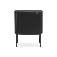 BRABANTIA - Basurero Bo Touch 36 Lt Matt Black - Negro