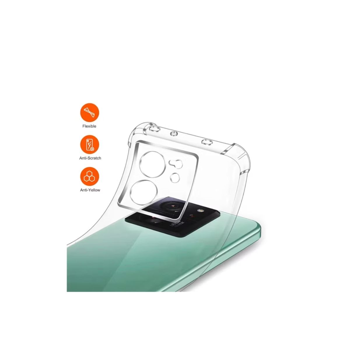 JOIGO - Carcasa Transparente Antigolpes Para Xiaomi 13t 13tpro