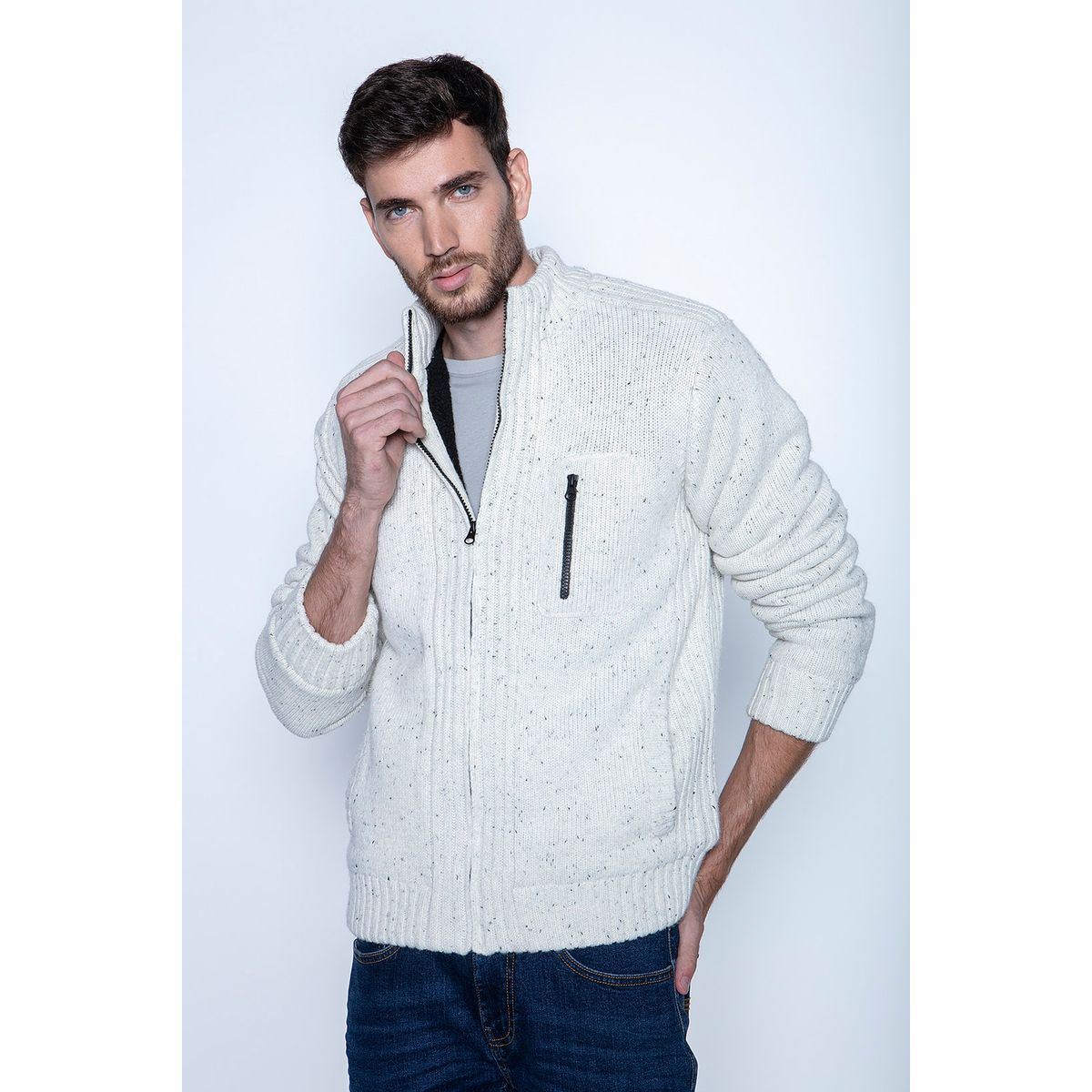 FEROUCH - Sweater Clearwater Fj Beige Ferouch