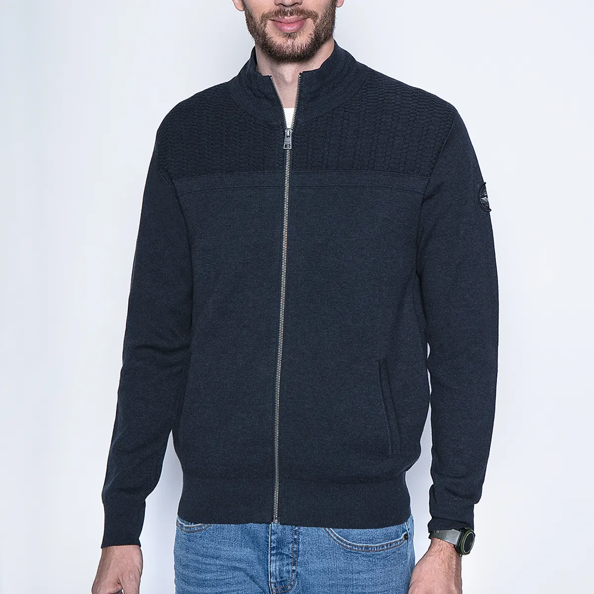 FEROUCH - Sweater Berwyn Fj Azul Ferouch