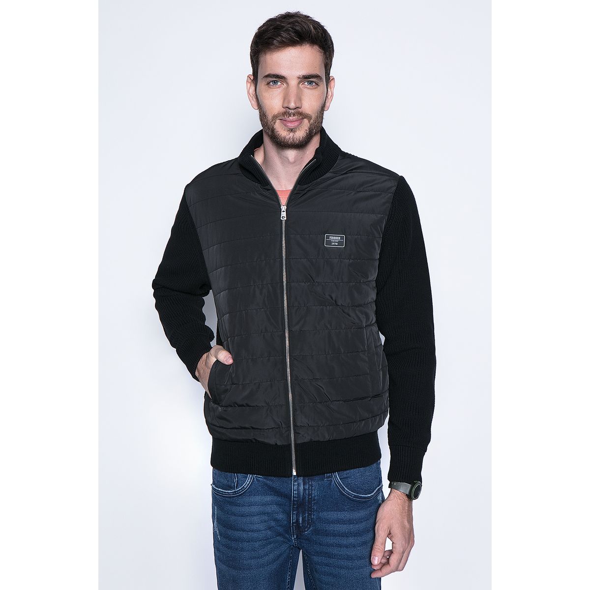FEROUCH - Sweater Compton F Negro Ferouch
